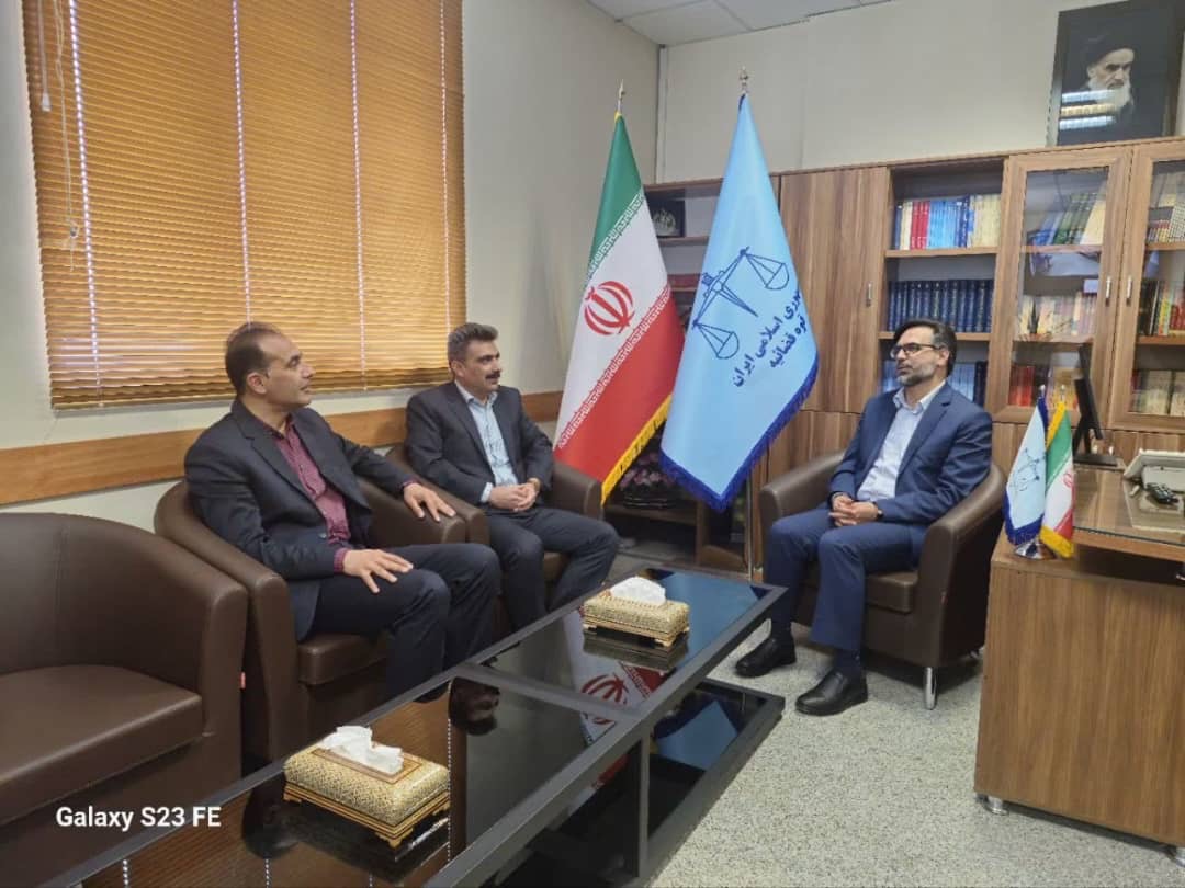 دیدار رئیس هیات چهارمحال و بختیاری با دادستان مرکز استان