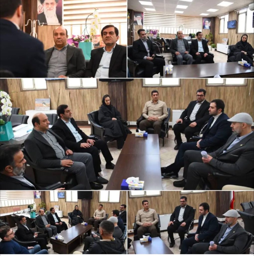 دیدار دبیر فدراسیون و مسئولان هیات البرز با سرپرست اداره کل استان