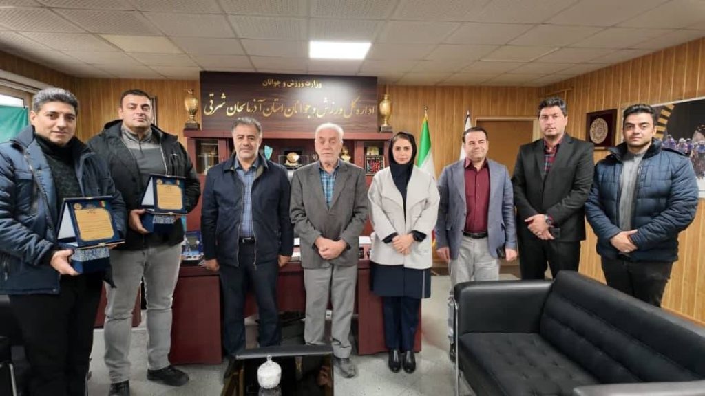 دیدار سرمربی تیم ملی نجات غریق با مدیرکل ورزش و جوانان استان آذربایجان شرقی