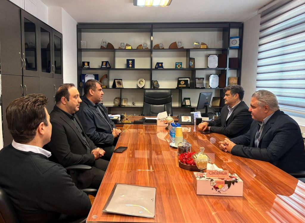 دیدار لقمان کیاپاشا بازرس کل قضایی و بازرسی امور ورزش ، جوانان و میراث فرهنگی سازمان بازرسی کل کشور با مهدی حیدری رئیس فدراسیون نجات غریق و غواصی